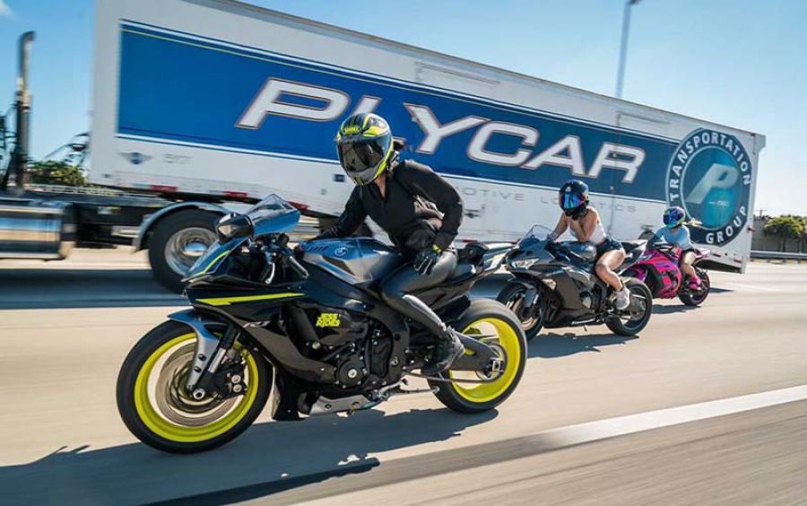 Motorcycle transport plycar